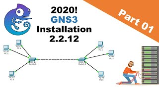GNS3 2.2.12 Series(2020) Part 1 - Setting up GNS3 2.2.12 with GNS3 VM for VMWare Workstation