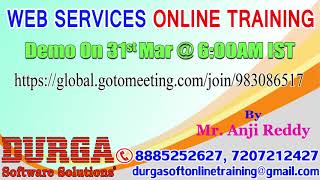 WEB SERVICES Online Training in DURGASOFT screenshot 5