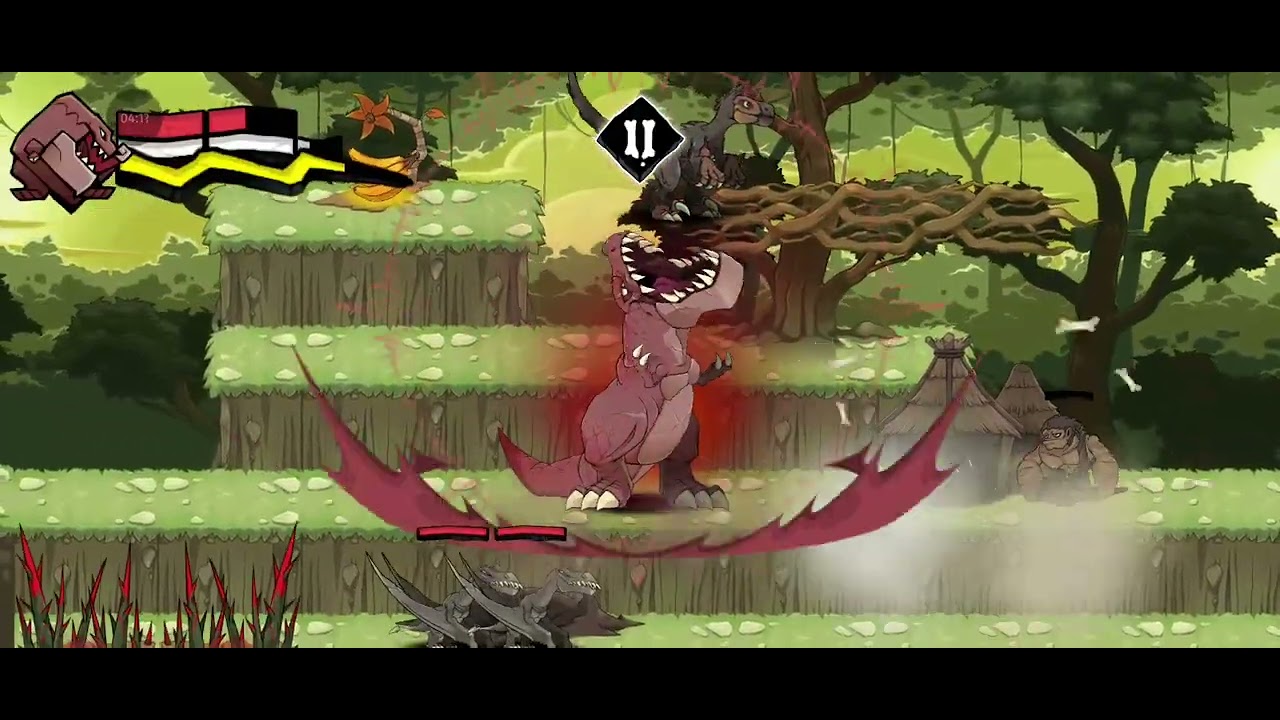 T-Rex Explora y pelea para sobrevivir /DINOSAURS EXPLORE SURVIVOR EP.1