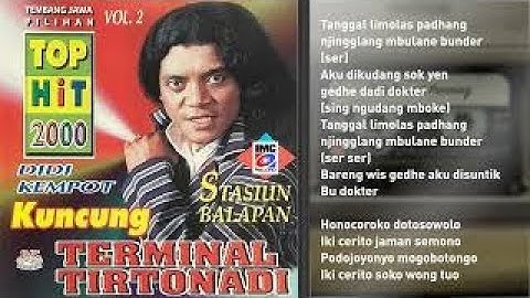 Didi Kempot Kuncung Lirik - Tembang Jawa Pilihan 2 | IMC RECORD JAVA