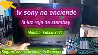 🙏​👉​“¿TV Sony bravía KDL32bx325,  no enciende la luz roja ? ¡Aquí te decimos cómo solucionarlo! ​🙏👈​