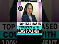 Top Skill-Based Courses With 100% Placement 🚀 High Salary Careers 2026