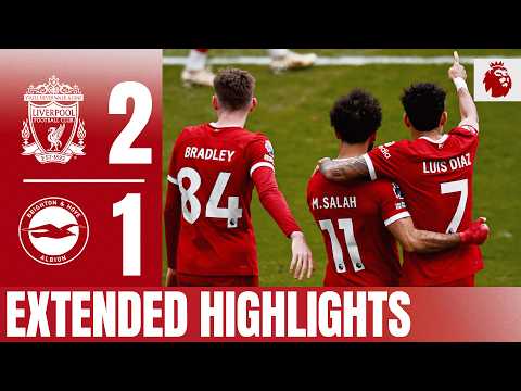 Salah Winner At The Kop End! | Extended Highlights | Liverpool 2-1 Brighton