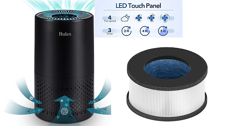 Bulex Air Purifier Air Cleaner 4 Stage Filtration for Bedroom and Office