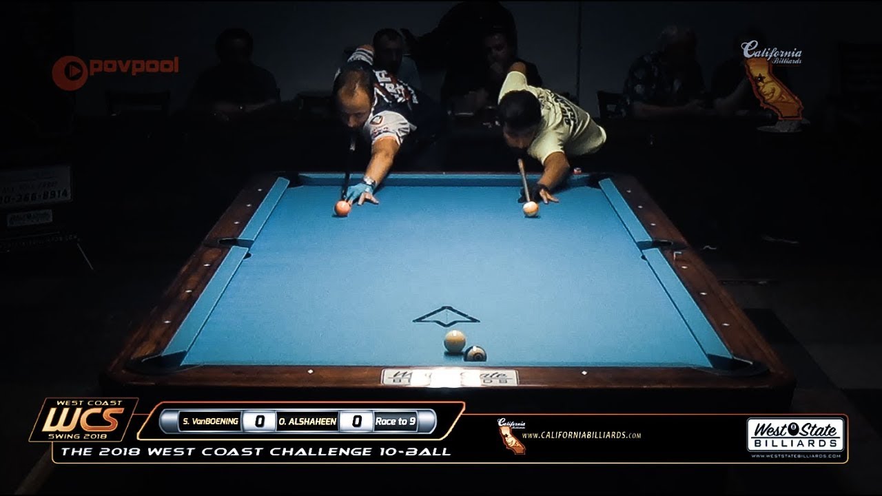 #12 - Shane VanBOENING vs Omar ALSHAHEEN / 2018 West Coast 10-Ball Challenge
