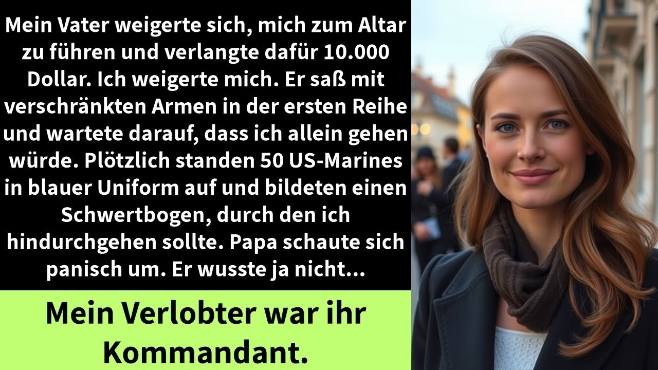 Mein Vater weigerte sich, mich zum Altar zu führen und verlangte dafür 10 000 Dollar