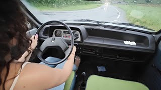 Rainy Day Drive With A Lot Of Stalling Pedal Pumping Cranking Preview