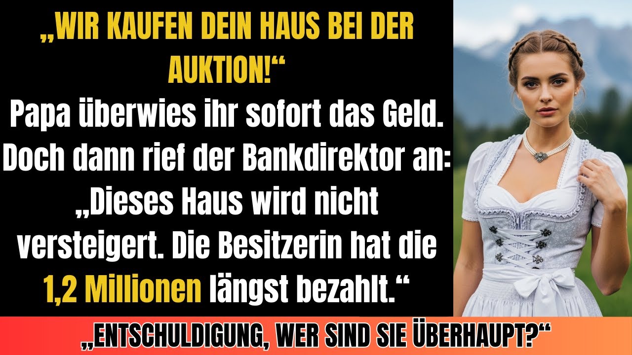 Familie feierte meinen Ruin im Chat – Bis die Bank die Wahrheit über 1,2 Mio. € Hypothek enthüllte