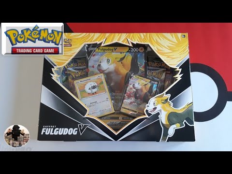 Fulgudog V box opening, Pokemon cards