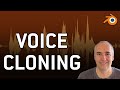 Voice cloning nothing to do with blender this time