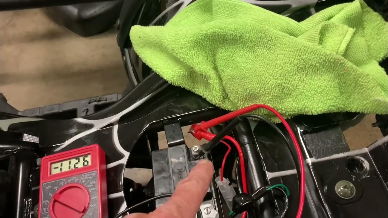China Atv battery keeps going dead short in system found how to fix