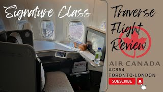 Air Canada Signature Business Class Review 777-300ER Toronto - London Heathrow