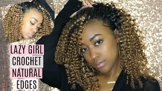 Lazy Girl Crochet with Natural Edges ft. DivaTress | I CRY ON CAMERA SMH!