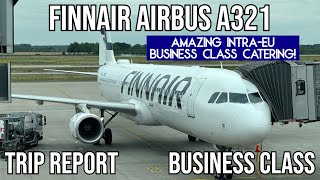 Trip Report Finnair Airbus A321 Business Class Helsinki Hel - Berlin Ber