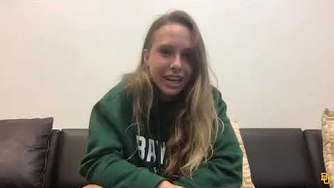 Baylor Soccer: Sarah Hornyak Media Availability (S...