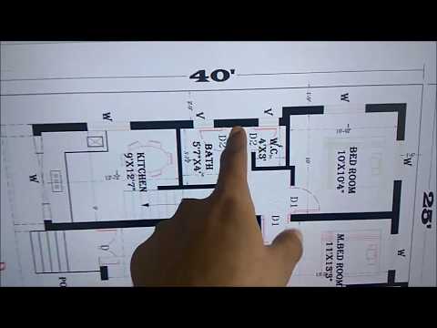 25x40 DUPLEX HOUSE PLAN