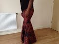 How to cut six pieces skirt easy