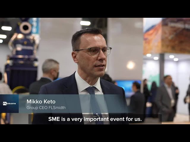 FLSmidth Group CEO Mikko Keto at MINEXCHANGE 2022 SME Annual