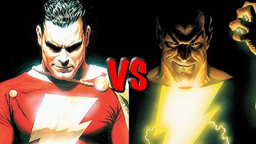 Shazam vs Black Adam Rap Battle
