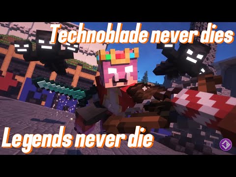 Technoblade never dies❤️/Legends never die /Technoblade vs Dream