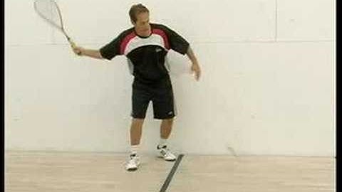 Basic Squash Drills : Squash Service Box Leg Drills