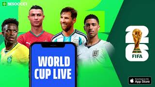 Download our app to follow the World Cup scores, statistics, matches and news live. screenshot 5