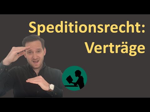 Update Speditionsrecht: Verträge und Beteiligte