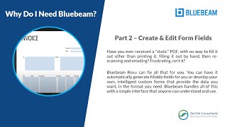 why bluebeam: create & edit form fields