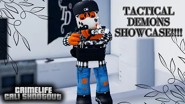 SHOWCASING THE GROUP... "TACTICAL DEMONS" IN THIS ROBLOX CALI HOOD GAME!!!
