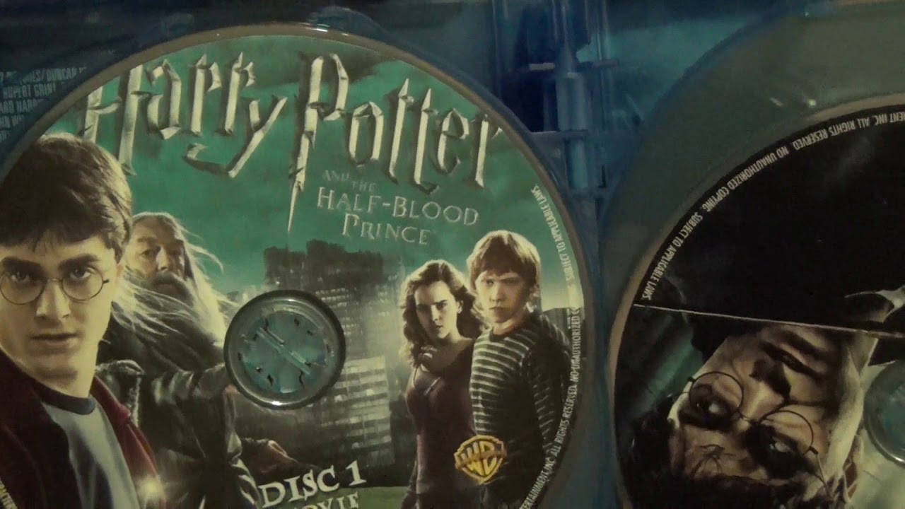 Harry Potter Complete 8-Film Collection Blu-Ray Unboxing 