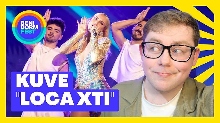 REACTION TO KUVE – “LOCA XTI” | Benidorm Fest 2025 | Primera Semifinal