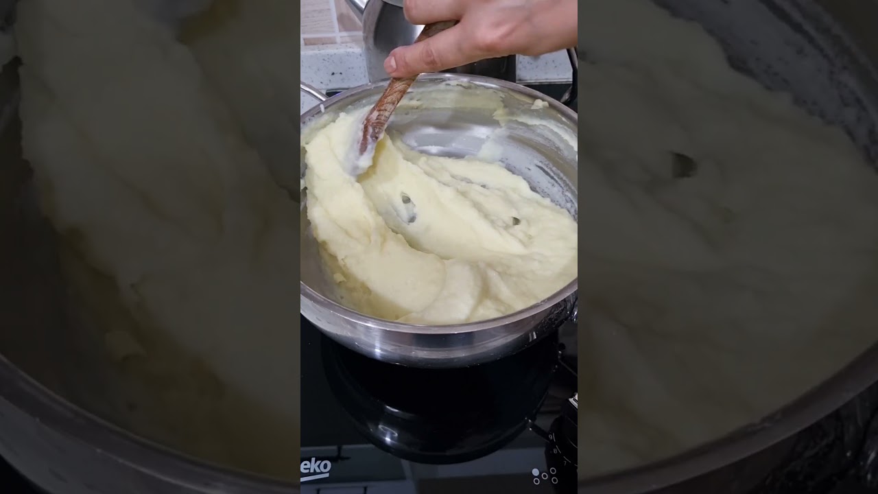 EVDE PATATES PÜRESİ YAPMAK ÇOK KOLAY