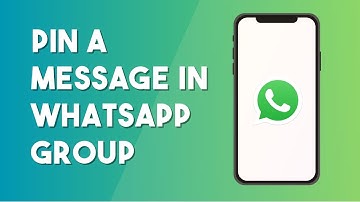 How To Pin A Message In WhatsApp Group - Quick & Easy Tutorial (2023)