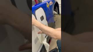 Putting Decals on the Race Car! #racecar #shorts #nascar #vinyl Putting Decals on the Race Car! #racecar #shorts #nascar #vinyl