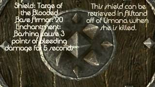 Top 10 Shields in Skyrim
