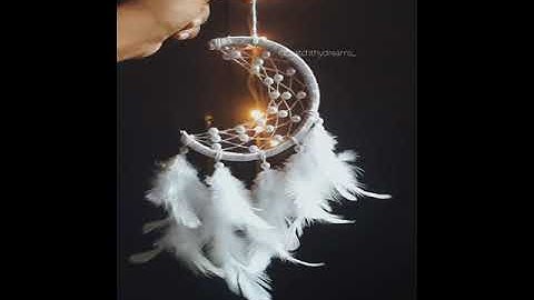 Mini moon dreamcatcher #dreamcatcher  #instagram #shorts #smallbusiness #handmade