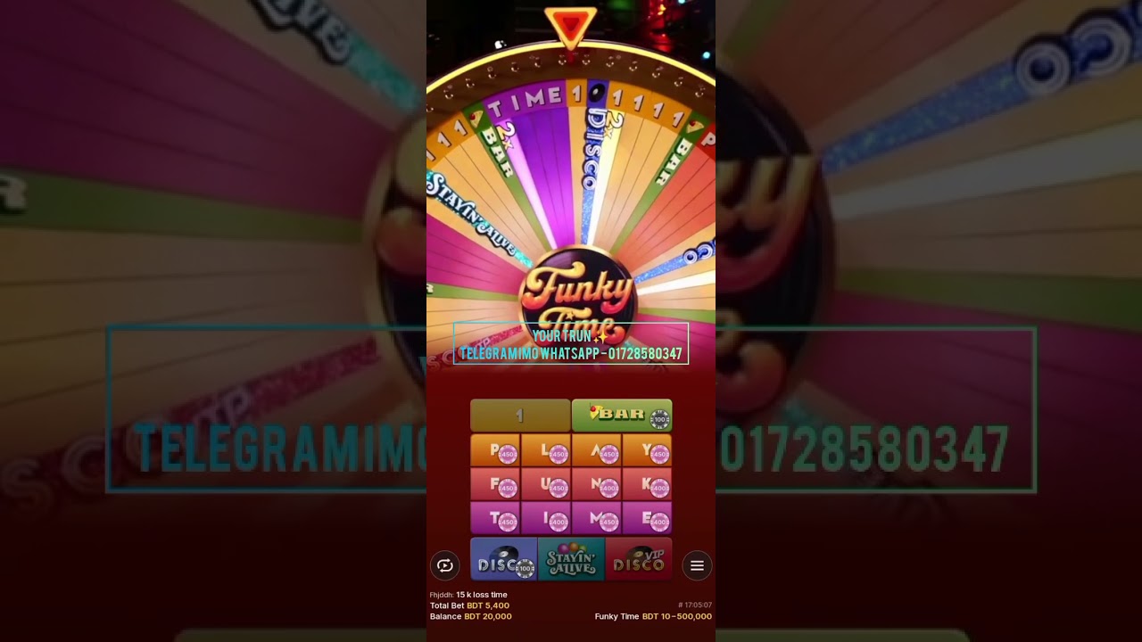 Funky Time Casino 2| 1XBet Casino Funky Time Gameplay | Funky Time Bangla Trick | Your Turn