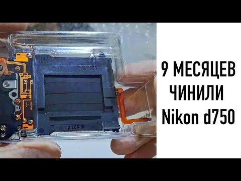 заменить затвор на Nikon D750