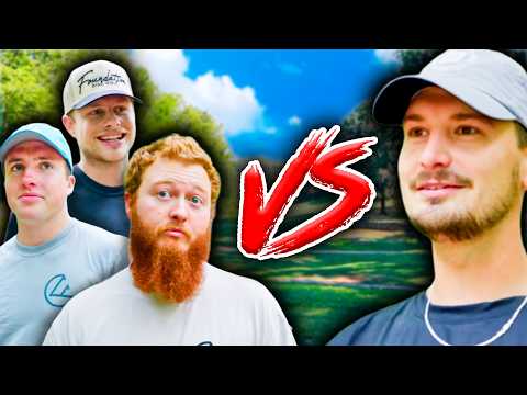 Crazy 3 VS 1 Disc Golf Format! | The Pressure Cooker