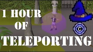 1 Hour of Teleporting on Standard Spellbook (52K - 122K Magic XP) - OSRS Magic Training Guide