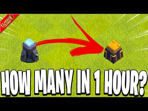 How Many Walls Can I Upgrade in 1 Hour? (Clash of Clans)