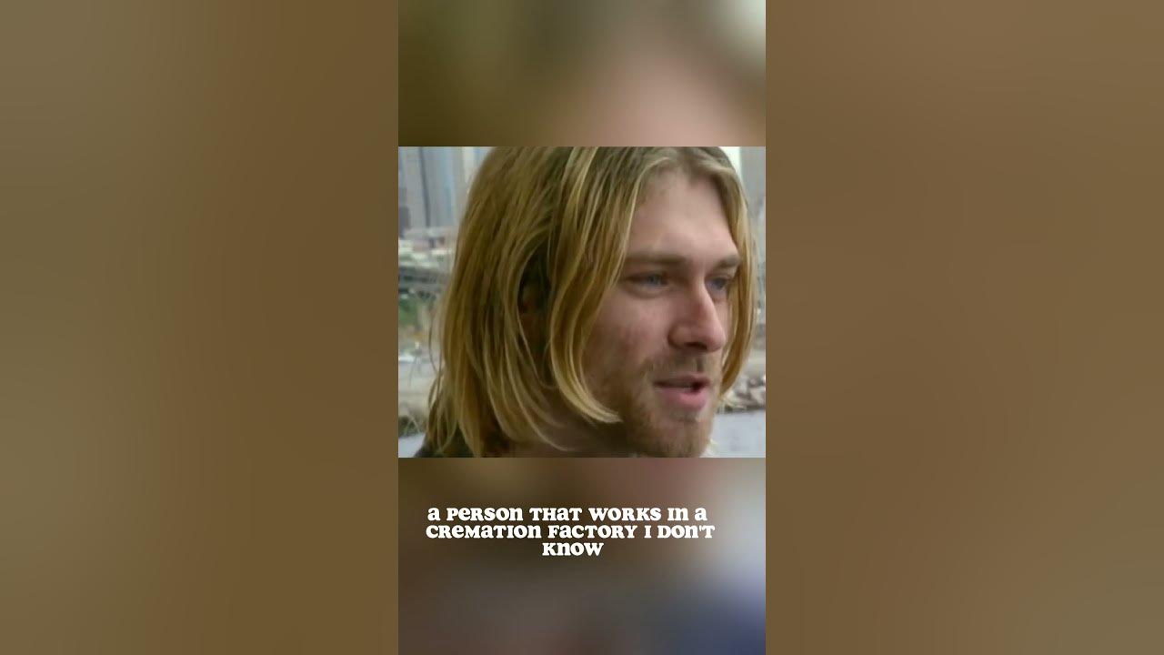 If Kurt Cobain hadn't become a rock star, what career would he have pursued?#nirvana #kurtcobain