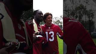 Memo Ochoa se pone los colores de Cardinals 🇲🇽⚽🏈