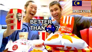 Australians taste test MALAYSIA KFC for the first time!
