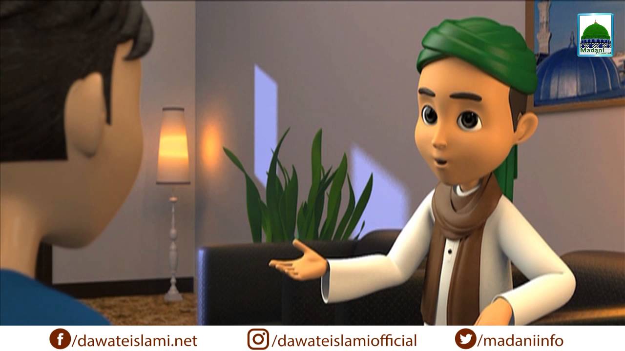 Animated Madani Khaka - الحمد لِلہ علیٰ کلِّ حال Kahain