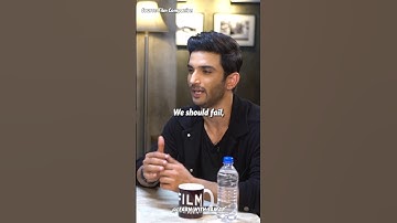 Failures Are Important In Life To Value Success✅️ | Sushant Singh Rajput | #shorts #quotes #status
