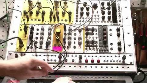 Basic voice, R-54 VCO to R-54 VCF, control by R-60