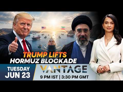 Strait of Hormuz: Trump Says It's Open, Iran Disagrees | Vantage on Firstpost