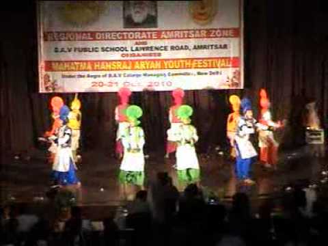 BHANGRA DAV Public School Amritsar District Winners