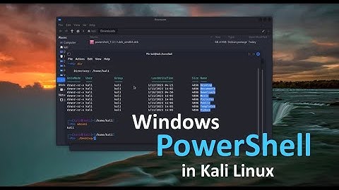 How to Install Windows PowerShell in Kali Linux | Ethica